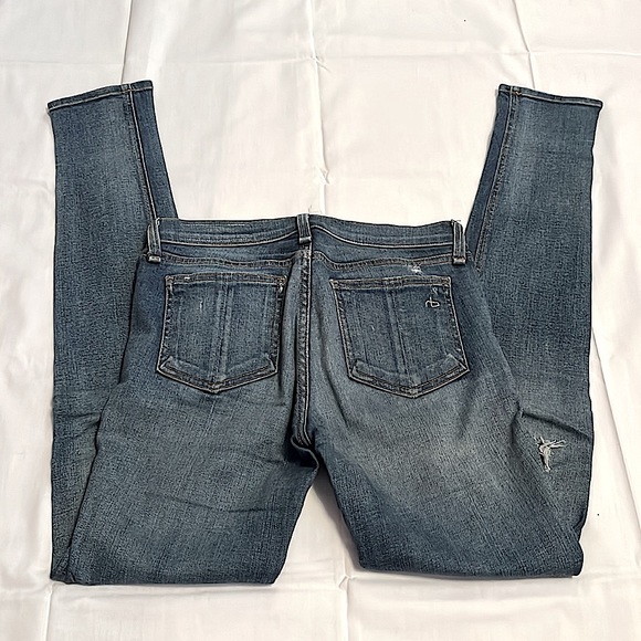 RAG & BONE Destroyed Skinny Jean // Size 25 - Picture 4 of 13